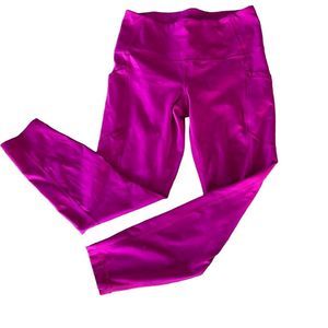 Yogalicious Bright Magenta High-Waist Leggings